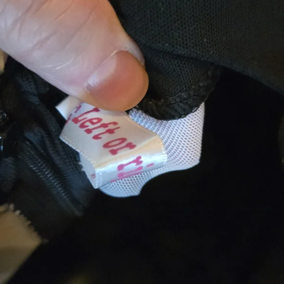 Left Or Right Elegant Black & Cream Grid Pattern Mesh/sheer Dress SzL NWOT - Picture 9 of 9